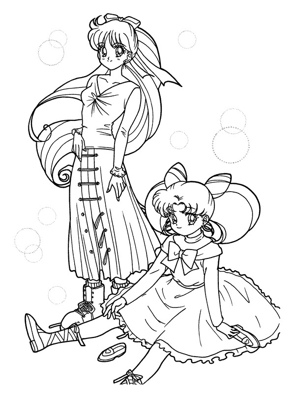 Kids-n-fun.de | 66 Ausmalbilder von Sailor Moon
